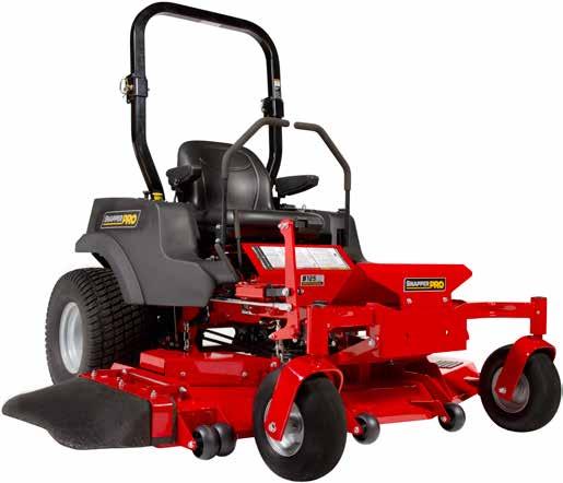 Commercial Turf Series engine features an Advanced Debris Management System which deflects dirt and debris from the engine, and any remaining debris is