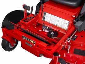 50 25 gross hp * Briggs & Stratton Commercial Turf Series or 19 gross hp ** Kawasaki FX600V engine options Advanced debris management system (Briggs & Stratton Commercial Turf Series models).
