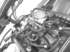 DETAILED DESCRIPTION OF COMPONENTS Carburettor. Including: 1. The air solenoid valves. 2. The throttle position sensor.