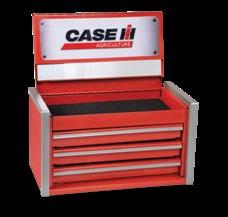 Equipment Graphic (Black) Case IH Micro Tool Box with Logo Graphic (Red) CASE Micro