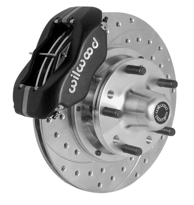 DYNALITE PRO SERIES FRONT HUB KITS KIT FEATURES Complete systems including forged aluminum hubs for use on conventional snout non-abs front spindles and struts Easy upgrade from OE brakes on many