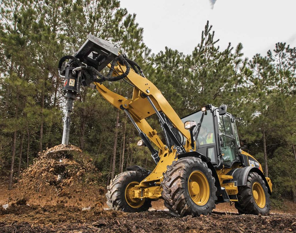 906M, 907M, 908M Compact Wheel Loaders 906M 907M 908M Engine Model Cat C3.3B DIT* Cat C3.3B DIT* Cat C3.3B DIT* Maximum Gross Power: DIN ISO 14396 54.6 kw (74.