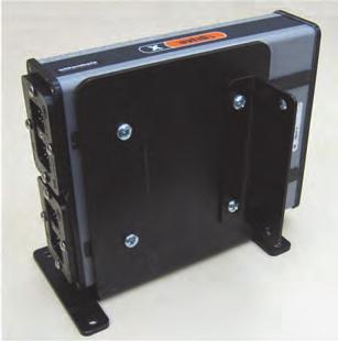Figure 1a: ECU mounting location 6½ 2¼ In steps c, d and e following, you will mount the ECU (EI) directly against the inside face of bracket EK (the inside face being the face toward the driver s
