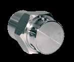 RUPTURE DISC & DUAL STAGE PRESSURE RELIEF VALVE (PRV) Rupture Disc Features: Increases Plug Life Disc activates at 60% over required inflation pressure - Helps prevent non-visible damage - Rupture