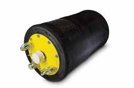 HIGH-PRESSURE PLUGS High-Pressure Plug Features: Multi-range use (8 plugs will cover pipe sizes from 4" to 42") The rubber and metal is bonded, elimination fears of separation or rolling off