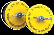 HUB-FIT GRIPPER CLEAN-OUT GRIPPER Hub-Fit Gripper Plug Features: Ideal for use in hub fittings and in