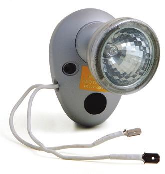 80 each 26.50 ex VAT RALLYING LAMPS, INTERIOR PLOTLIGHT Has a 12V 10 watt halogen bulb which gives a brilliant light for reading pace notes & maps.