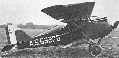 PN = Pursuit/Night PN-1 Curtiss span: 30'10", 9.40 m length: 23'6", 7.16 m engines: 1 Liberty 6 max. speed: 108 mph, 174 km/h (Source: USAAF?