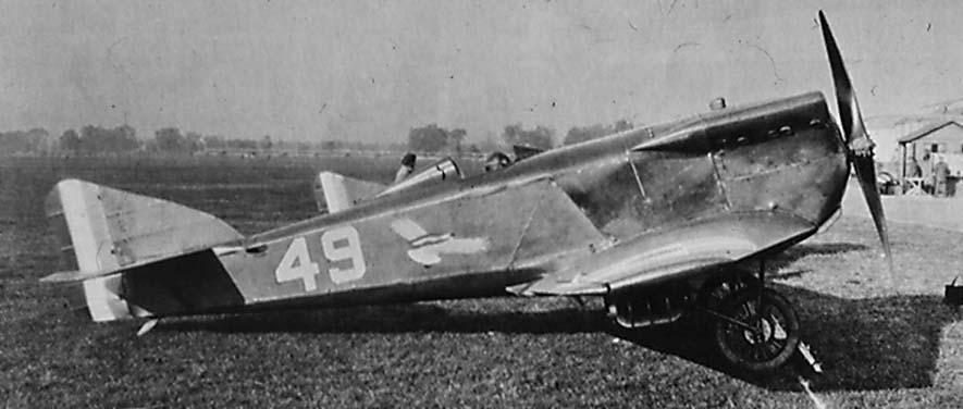 R-3 Verville Sperry span: 29'3", 8.92 m length: 22'5", 6.83 m engines: 1 Wright H-3 max. speed: 191 mph, 307 km/h (Source: USAAF?