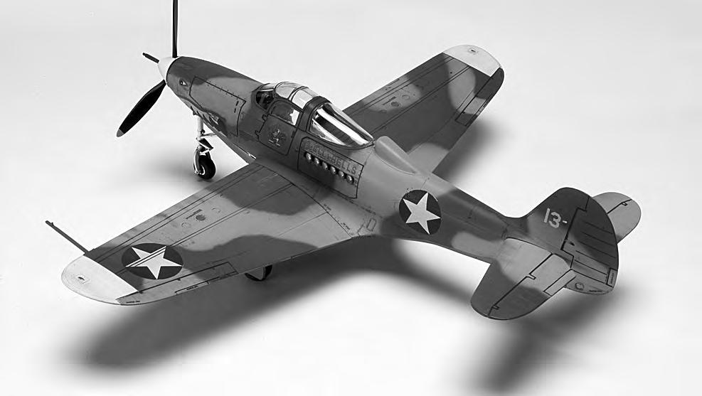 The unorthodox design of the P-39 were conceived as early as 1936, when the aircraft engineers at Bell took on the task of designing an aircraft they concidered to be the ultimate for air warefare.