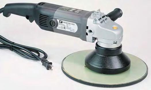 Tools include reversible Side Handle (18553), which adds to operator comfort. Model 51612 Non-Vacuum For use with optional non-vacuum abrasive discs.