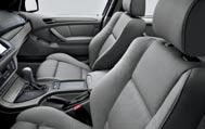 Comfort seats for the driver and front passenger (with leather upholstery only), incl pockets, electrical adjustment of the headrest and seat position for the driver and