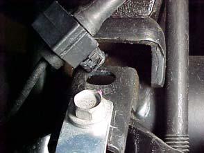 14. INSTALL THE SUPPLIED M10 FLAT WASHERS AND THE SUPPLIED M10 LOCK NUTS TO THE LOWER STRUT BOLTS AND TORQUE TO 38 FT. LBS. 15.