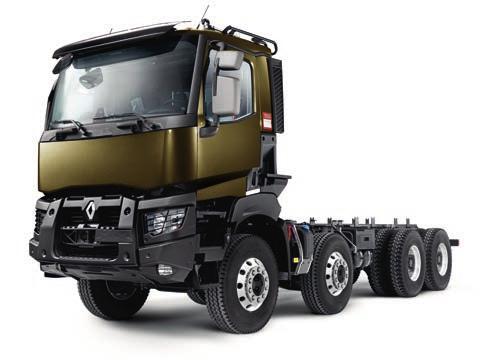 4 RUGGED TRUCKS FOR DEMANDING ACTIVITIES The new Renault Trucks construction offering has been designed using