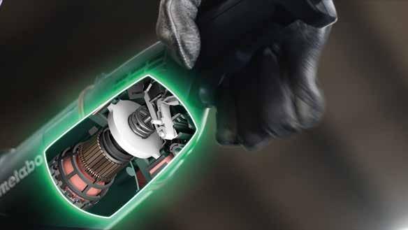 Metabo Safety Solutions THE RISK: bursting and breaking of discs The right accessories Quality is the be-all and end-all, even when it comes to safety. Low-quality discs can break.