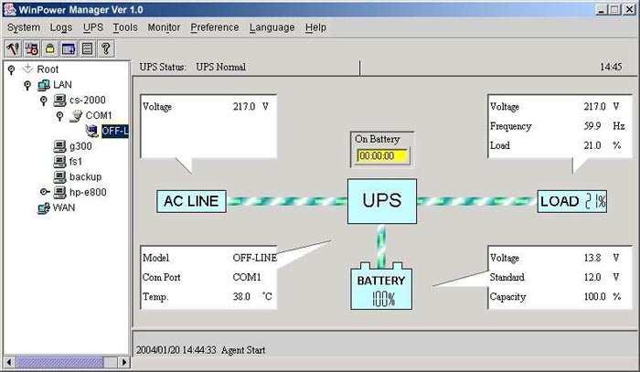 Software Installation -- WinPower -- WinPower is a brand new UPS monitoring software, which provides user-friendly interface to monitor and control your UPS.