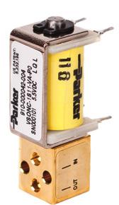 The VSO miniature proportional valve provides precise flow control of gas in proportion to input current.