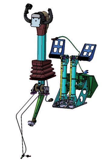 Rudder Pedals Control Column Throttle Quadrant 11 Kinematics The Leonardo