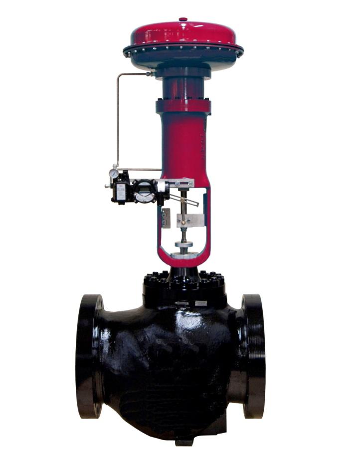 JCVS Mark EH, EW, EU, EWT, EUT Single port globe-style valve bodies with cage guiding and metal to metal seating, or 3 piece clamped seat rings for tight shut off.