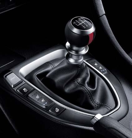0 kgf m when the over-boost function is activated 6-speed manual