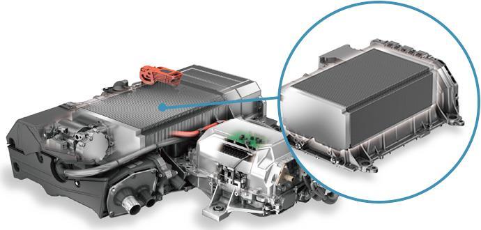 g. Toyota expecting 30,000 units by 2020 Several stacks can be integrated in series for higher power PEM fuel cell assembly Toyota Mirai fuel cell stack
