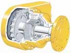 Power shift transmission. Caterpillar designs and builds transmissions specifically for Cat motor graders. The transmission provides on-the-go, fullpower shifting as well as inching capability.