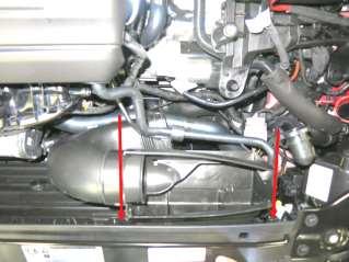 ctory system. f. Open the air intake kit package and make sure all parts are included.