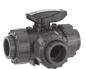body enables the valve to be installed in the pipeline without additional components.