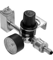 fitting (p/n 0016-036, page 63) to adapt to manual shut-off valve.