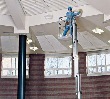 CONVENIENCE IN A COST-EFFECTIVE PACKAGE Genie aerial work platforms are easy to use and cost