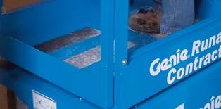 PRODUCTIVE SOLUTIONS The Genie Runabout (GR ) and Runabout Contractor (GRC ) are compact, low-weight machines well suited for increasing