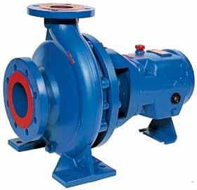 Technical Data Performance Range: m Capacity up to 500m 3 /h (1980USgpm) m Head up to 150m (492feet) m Speed 2950/3550rpm Pump Sizes: m DN 25 up to DN 150 (1 up to 6 ) Discharge Temperature: m -40 o