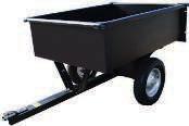 FT. TOW-BEHIND GARDEN CART Steel bed 750-lb.  tailgate 705498 15 CU. FT.