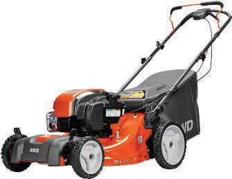 PUSH MOWERS 26 28" SELF-PROPELLED GAS PUSH MOWER 195cc OHV Powermore engine RWD/variable speed 28" deck with mulch, bag, or side discharge 8" front and 13"
