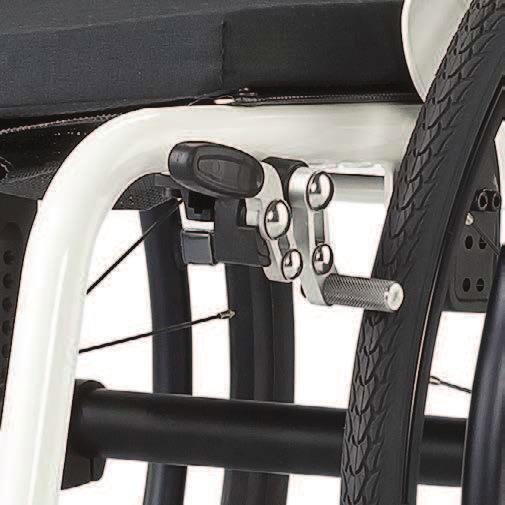Individual setting made easy Elegant frame design Smooth pressure brake Newly designed steering head socket A strong