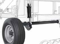 FEATURES 1 2 3 4 BAG ROLLER AXLE LIFT BAG KNIFE OPTIONAL 3RD WHEEL OPTION 1 BAG ROLLER 2 AXLE LIFT Hydraulically driven bag roller for precise control.