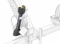 10 MOBILITY The main auger hinge point is precise and robust.