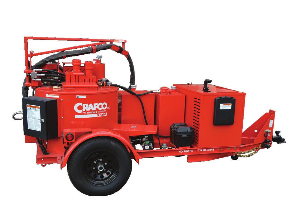 47400 The Crafco Super Shot series melter/applicator represents the most technologically advanced melter/applicator available.