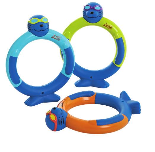 friends - 3 Zoggy Dive Rings -