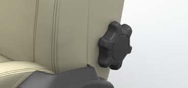 Lumbar support* adjustment. Storing settings for power seat*.
