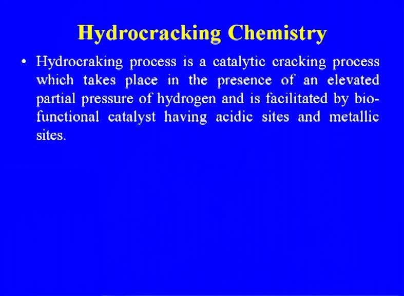 (Refer Slide Time: 39:52) These are the various hydrocracking technology provider. Distillate cracking, fixed bed, Chevron, UOP, IFP, B.P.U.K, shell, standard oil and Linde.