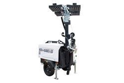 This mobile floodlight package is ideal for emergency services, large scale event illumination, construction, mining, industrial operations and anywhere an extended operation capable mobile lighting