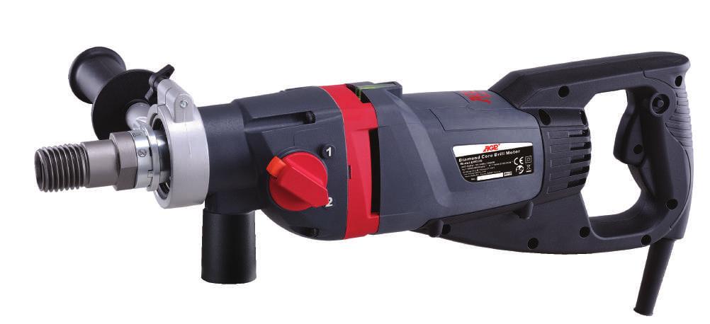 DM52D DRY DIAMOND CORE DRILL MOTOR A light, high efficiency 1800W, 2 speed motor for dry drilling up to 182mm.