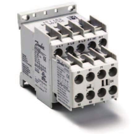 Introduction CI 5- minicontactors cover the power range up to 5.5 kw and are available for C and DC coil voltages enabling reliable working with extremely low and high voltage fluctuations.