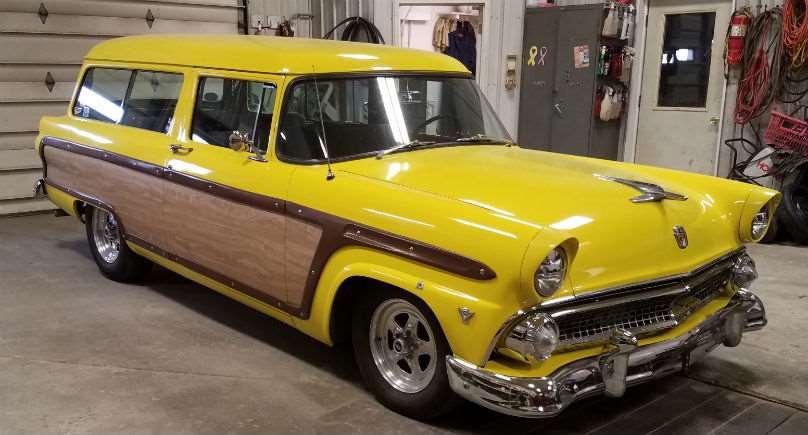 1955 Ford Wagon Super Charges V8 # 37 1955