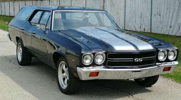 Car # 32 1970 Chevelle SS Wagon, 402 big block V8 with 3 speed automatic