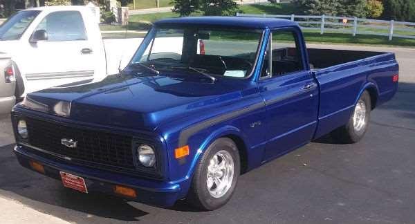 1972 Chevy C-10 Truck, 396 big block, 350 trans, Same owner for the