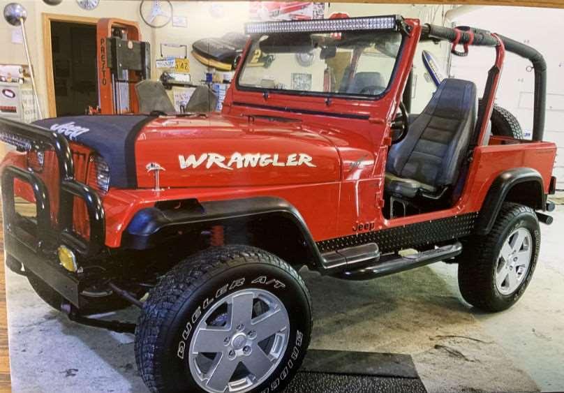 1995 Jeep Wrangler YJ, 2.