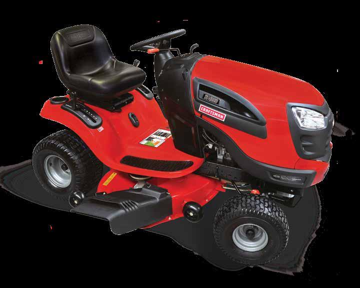 YARD These tractors are built to be powerful and tough, with a comfortable seat, ergonomic steering wheel, a wide step-through design and much more.