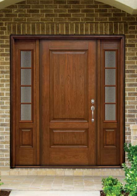 As with all of our doors, the polyurethane foam insulation fills every nook and cranny inside the door giving it optimal insulation.